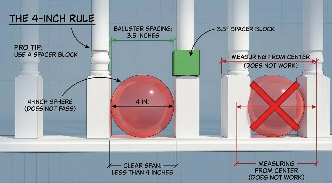 How to install porch railing balustrade - Columns and Balustrades